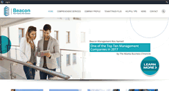 Desktop Screenshot of beaconmanagementservices.com