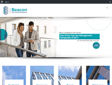 Tablet Screenshot of beaconmanagementservices.com